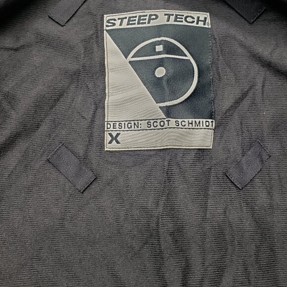 Vtg 1991 The North Face Steep Tech Scot Schmidt Jacket Aztec Gray Men Sz XL Rare - Picture 4 of 10